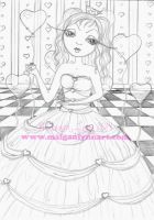 Queen of Hearts and her Valentine Tart